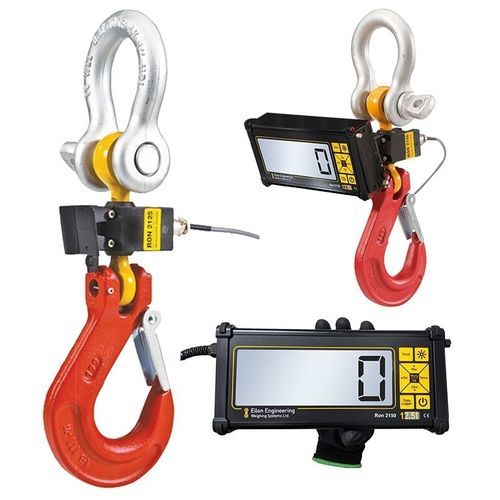 Dinamômetro digitais - Ron 2150  - Eilon Engineering - para grua / para teste de carga / portátil
