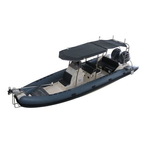 Barco inflável com motor de popa - JEETRIB JR-F-795-C - Polat Marine Boat Production Company - bimotor / semirrígido / open