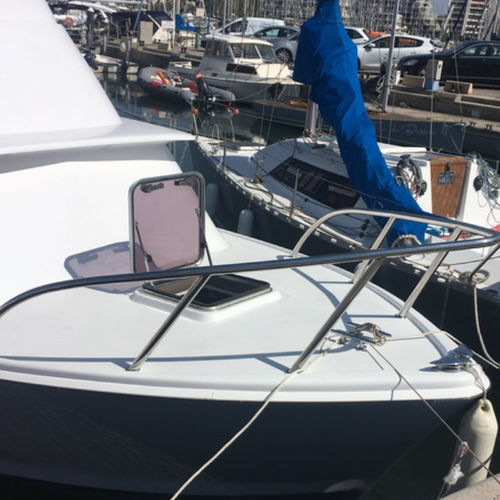 Guarda-mancebo para barco - prodinox - de proa