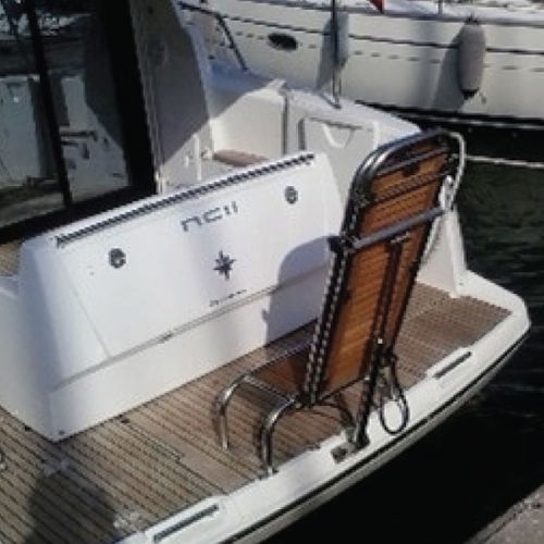 Passarela para barco - BELMA srl - telescópica / hidráulica / em aço inoxidável