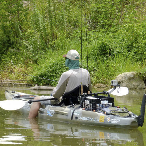 Caiaque aberto - MOKEN 12.5 - FeelFree Kayak EU Sp. z o.o - de pesca / para adulto / individual