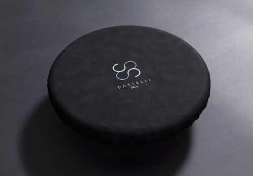 Capa para roda de leme - CLASSIC BLACK - CASTELLI ITALIA