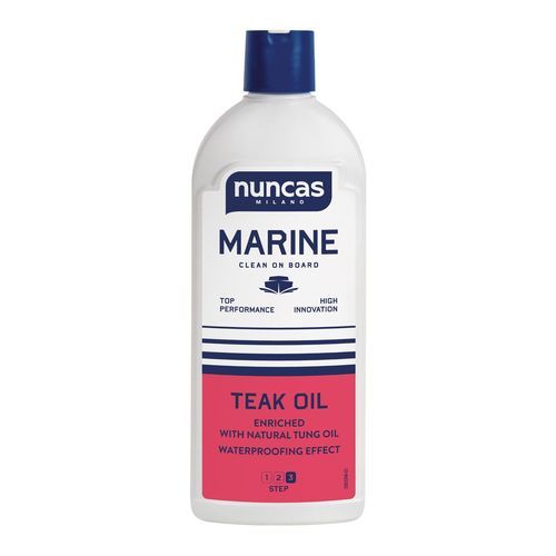 Óleo nutritivo - Marine Teak Oil - 500ml - Nuncas Italia S.p.A. - para madeira / para convés / náutico