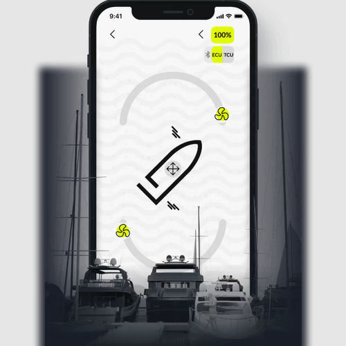 Aplicação de controle - SMARTDOCK - Thitronik GmbH - para atracação / de ancoragem / para barco