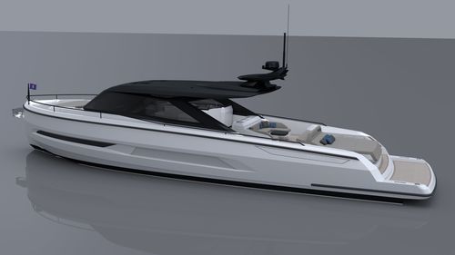 Iate a motor de cruzeiro - 64 - Cantiere Navale di SANTASEVERA srl - esportivo / com flybridge / com motor de centro