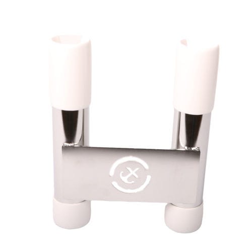 Suporte para vara para barcos - 498000 - AMIAUD - múltiplo / em aço inoxidável / branco