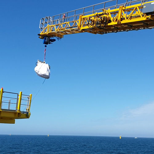 Passarela para navio de apoio offshore - SMST Designers &  Constructors BV - telescópica / hidráulica