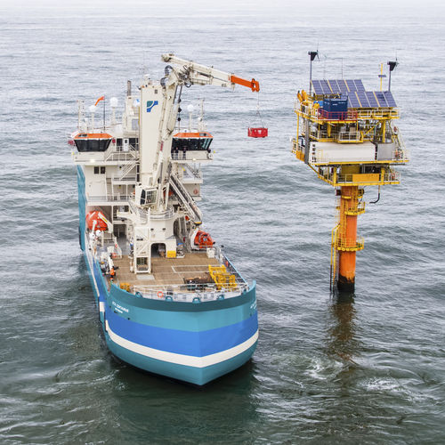 Guindaste offshore - 3D  - SMST Designers &  Constructors BV - para navio / de convés / articulado