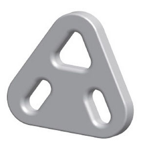Chapa tripla de reboque para navio - Yapas Chain and Forging Co. Ltd. - para corrente de reboque