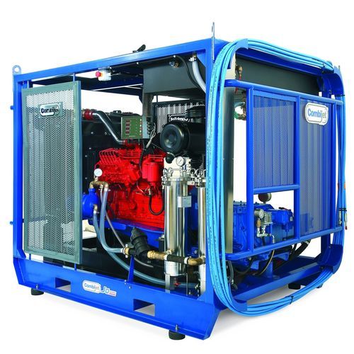 Lavadora de alta pressão para estaleiro naval - JD90-2800/13 - Combijet - para montagem em suporte / a diesel / para carenagem na água