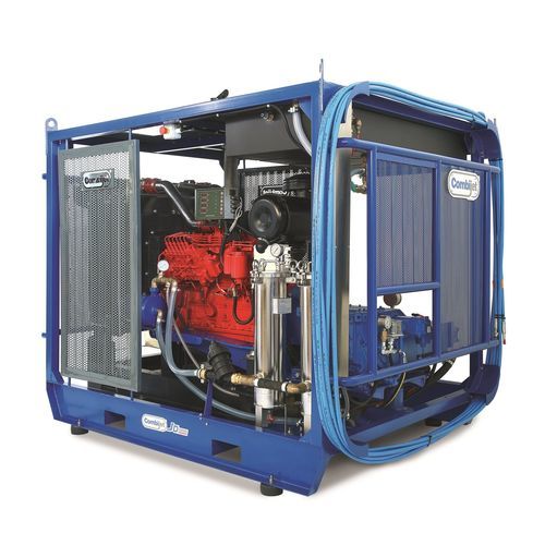Lavadora de alta pressão para estaleiro naval - JD90-2500/40 - Combijet - para montagem em suporte / a diesel / para carenagem na água