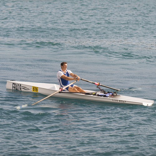 Barco de remo de regata - LiteRace 1X - LITEBOAT - single skiff