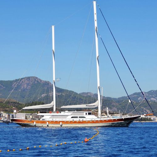 Super iate à vela de luxo de cruzeiro - Minalli - Naval Yachts - com casa do leme / ketch