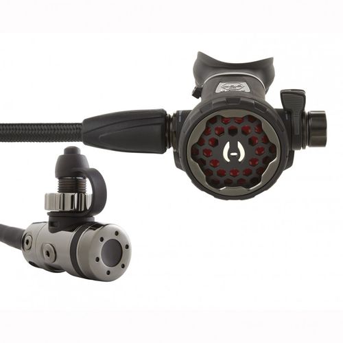 Regulador de mergulho kit primeiro e segundo estágio - 200LX DCX - Hollis - DIN / estribo