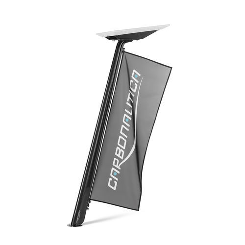 Mastro porta-bandeira em fibra de carbono - 1800 mm - CARBONAUTICA - para barco / para iate