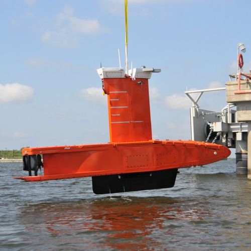 Drone marítimo para estudos oceanográficos - C-Hunter - Autonomous Surface Vehicles, UK - para medições ambientais / para estudos hidrográficos / monocasco
