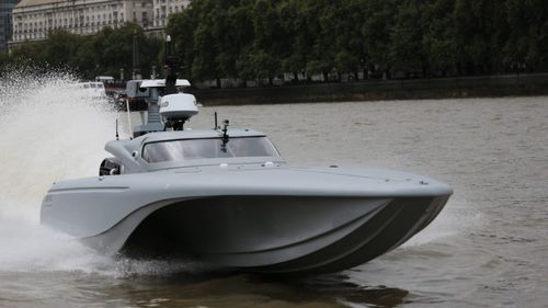 Drone marítimo de patrulha - MAST - Autonomous Surface Vehicles, UK