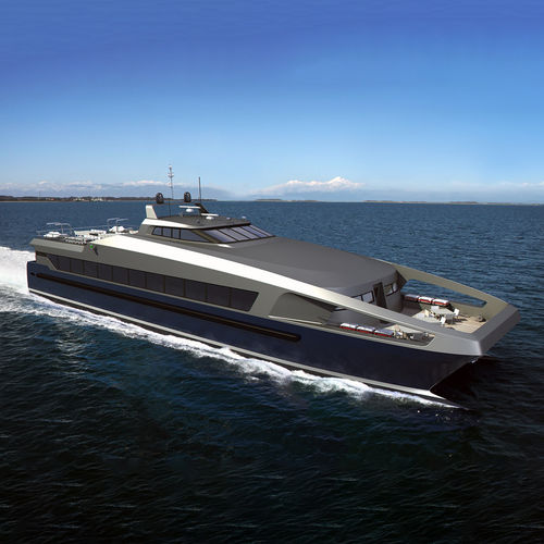 Ferry de passageiros catamarã - 4000 - 3500 FCAT HSC - ARESA SHIPYARD - de alta velocidade