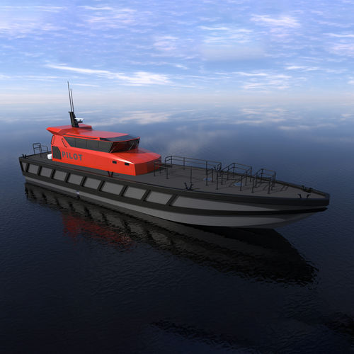 Barco profissional barco para transporte de pilotos - 2200  - ARESA SHIPYARD - com motor de centro / em PRFV