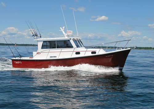 Barco de pesca-passeio com motor de centro - Eastern 31 - Eastern Boats 