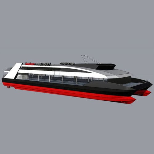 Ferry de passageiros Ro-Pax - DALMAU 50 - Drassanes Dalmau, S.A - catamarã