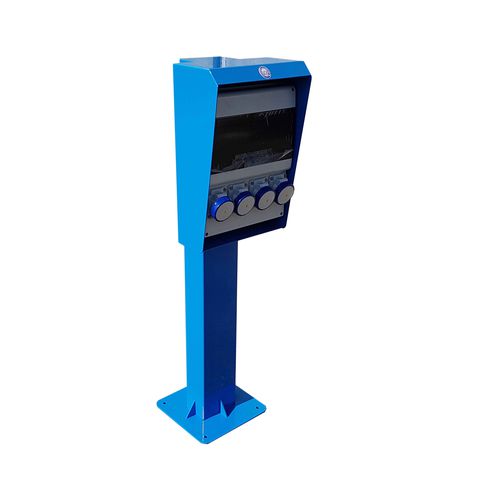 Torre com iluminação embutida - SIMPLY - New VMR SRL - de distribuição elétrica / de distribuição de água / de recarga elétrica
