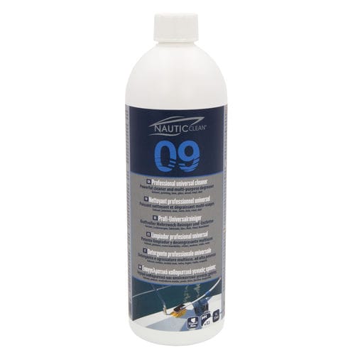 Produto de limpeza para Plexiglas® - 09 - NAUTIC-CLEAN - de aço inoxidável / para barco / para uso profissional