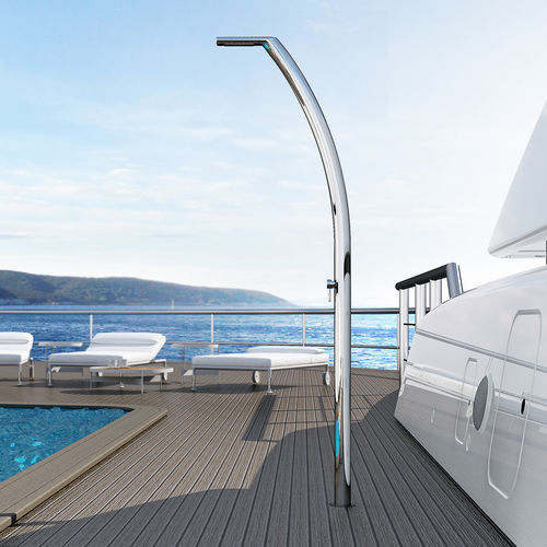 Chuveiro para iate - YACHT Y SB BC M - Inoxstyle - em aço inoxidável / para píer / para barco
