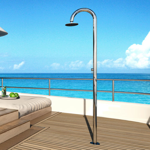 Chuveiro para iate - DOCCIA SOLE 60 Y DB BC M - Inoxstyle - em aço inoxidável / para píer / para barco