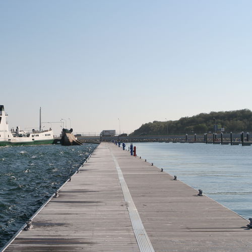 Quebra-mar flutuante - QMF series - Lindley Marinas - em concreto armado