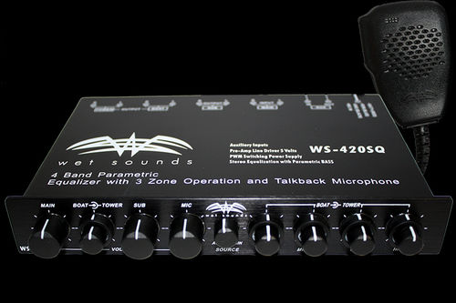 Equalizador de áudio náutico - WS-420SQ - Wet Sounds