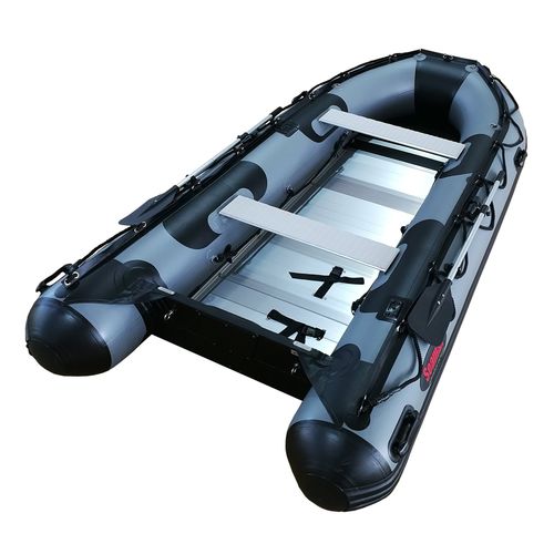 Barco inflável com motor de popa - Recreational 12.5  - Seamax Canada (Inflatable Boats) - máx. 6 pessoas / com piso em alumínio