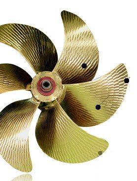Hélice para navio - Nakashima Propeller Co., Ltd. - de passo fixo / com linha de eixo / sob medida