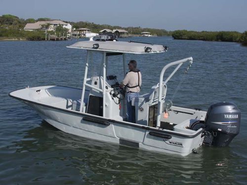 Barco profissional barco-patrulha - 210 GUARDIAN - Brunswick Commercial and Government Products - com motor de popa / de fibra de vidro