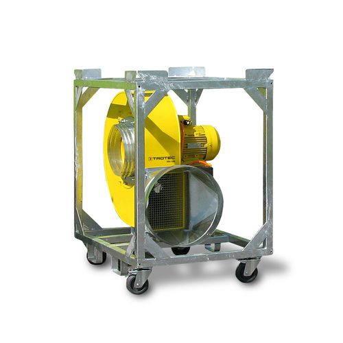 Ventilador para estaleiro naval - TFV 100 - TROTEC GmbH - para grandes volumes de ar / axial