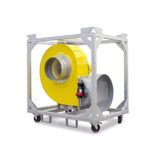 Ventilador para estaleiro naval - TFV 300 - TROTEC GmbH - para grandes volumes de ar / centrífugo / axial