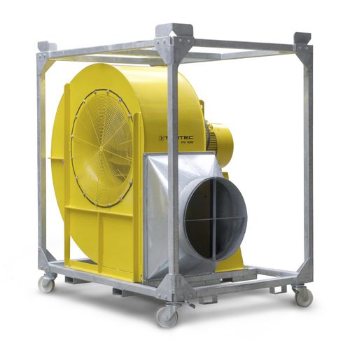 Ventilador para estaleiro naval - TFV 1200 - TROTEC GmbH - para grandes volumes de ar / centrífugo / axial