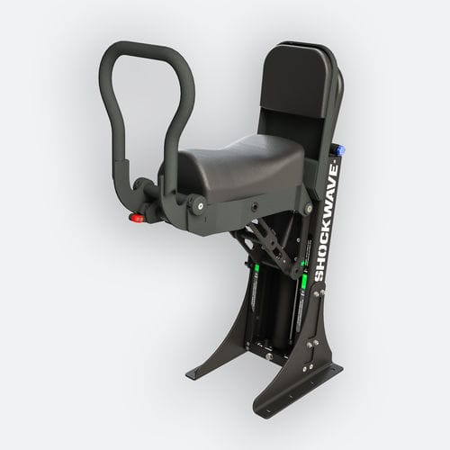 Assento tipo jockey - SW-S3L-2413 - Shockwave Seats - para barco / ajustável / com suspensão