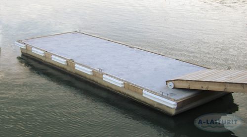 Píer flutuante - 091300 - A-Marinas - de atracação / para marina / em concreto