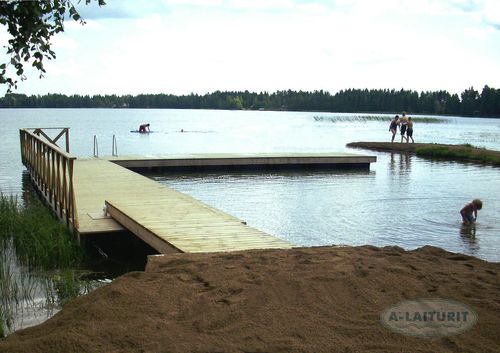 Píer flutuante - 091900 - A-Marinas - de atracação / para marina / de plástico