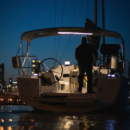 Luminária para barco - Kanvaslight - Totallux B.V - para iate / em tecido