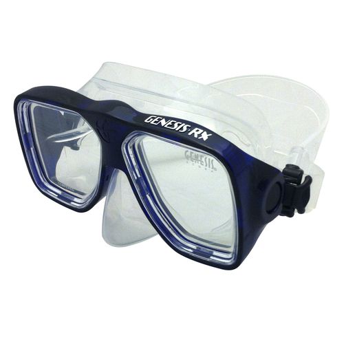Máscara de mergulho de lente dupla - RX - SM4400 - Genesis - de correção ótica