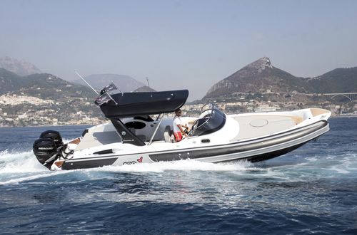 Barco inflável com motor de popa - VESEVUS 35 FB - MVMARINE SRL  - bimotor / semirrígido / open