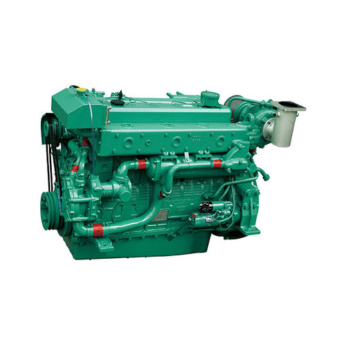 Motor de centro - MD196T - HD Hyundai Infracore - de propulsão / a diesel / para barco profissional