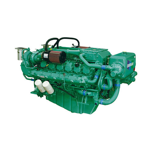 Motor auxiliar - AD180TI - HD Hyundai Infracore - a diesel / para embarcação de recreio / para barco profissional