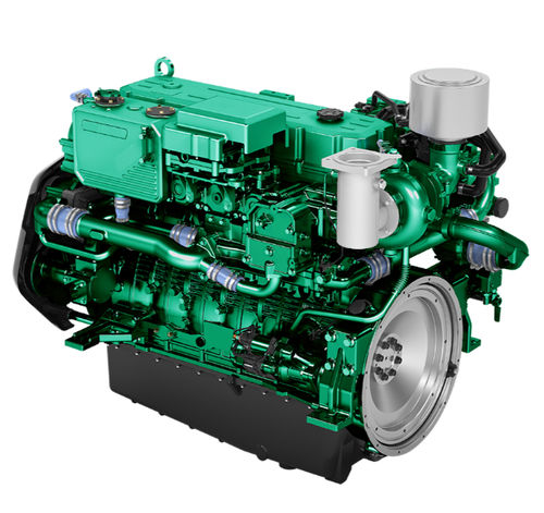 Motor de centro - 4AD126C - HD Hyundai Infracore - a diesel / profissional / turbo