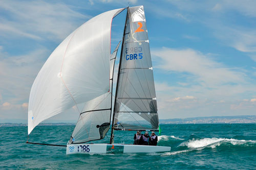 Veleiro esportivo com quilha - SK2 - Swing Keel Sailing - com quilha pendular / mastro de carbono / com gurupés