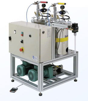 Dosador-misturador de resina - DPE COMPACT - ISOJET EQUIPEMENTS - com bomba de engrenagens / para estaleiro naval