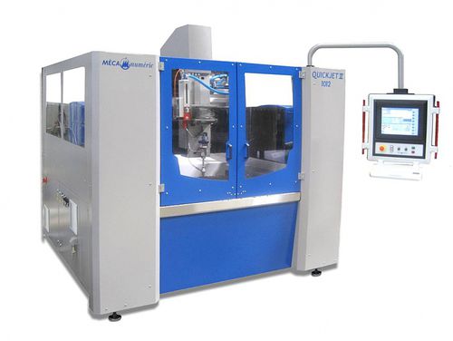 Máquina de corte a jato de água - QUICKJET II - MECANUMERIC - elétrica / pneumática / têxtil