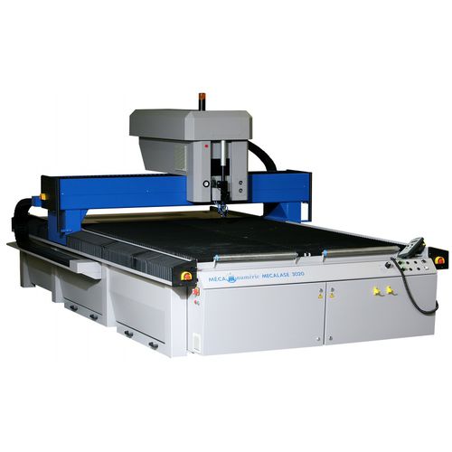 Máquina de corte CNC - MECALASE - MECANUMERIC - a laser / elétrica / de plástico